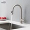Kibi Napa Single Handle Pull Down Kitchen Sink Faucet with Soap Dispenser C-KKF2005BN-KSD100BN - alternate 2